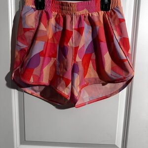 All in Motion Girls Abstract Print Athletic Shorts,Size XL 14,New Without Tags